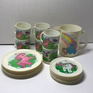 1984 My Little Pony Tea Set